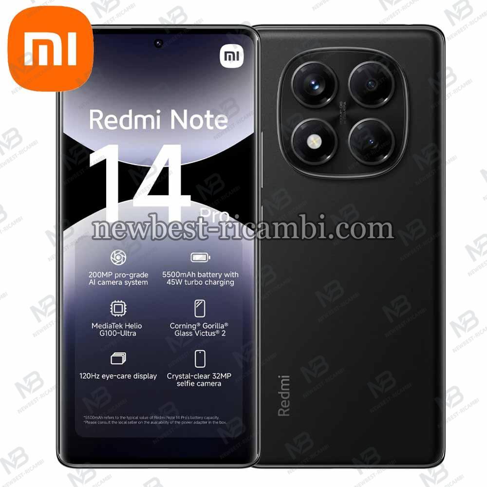 Redmi Note 14 Pro Smartphone 8/256B Black New In Blister