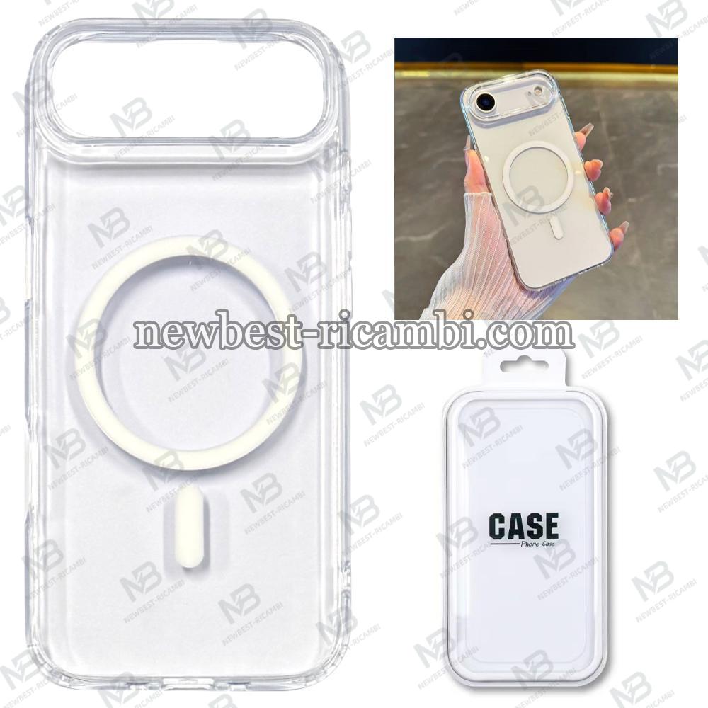 Crystal Clear TPU with Magnetic Case iPhone 17 Air Transparent In Blister