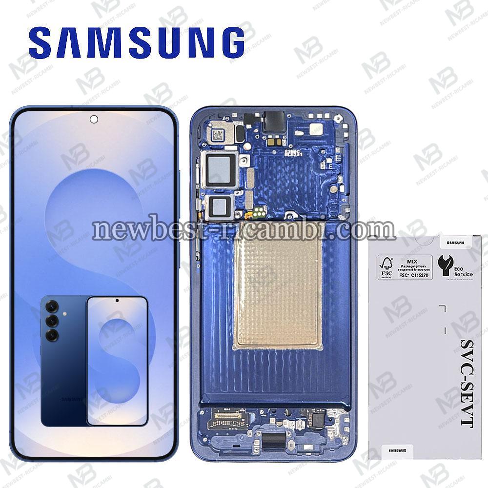 Samsung Galaxy S25+ S936 Touch + Lcd + Frame Navy Blue Assembled Service Pack