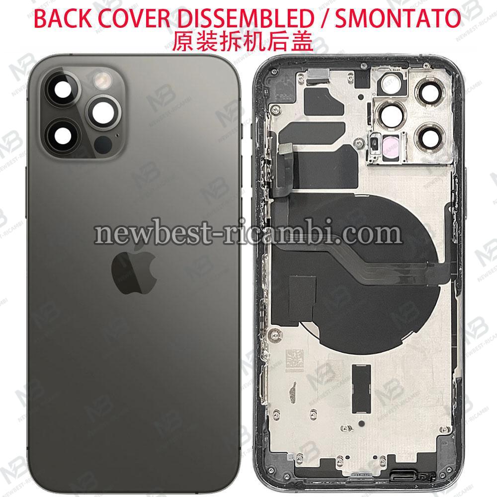 iPhone 12 Pro Back Cover + Frame + Flex Black Disassembled Grade A (Refurbished)