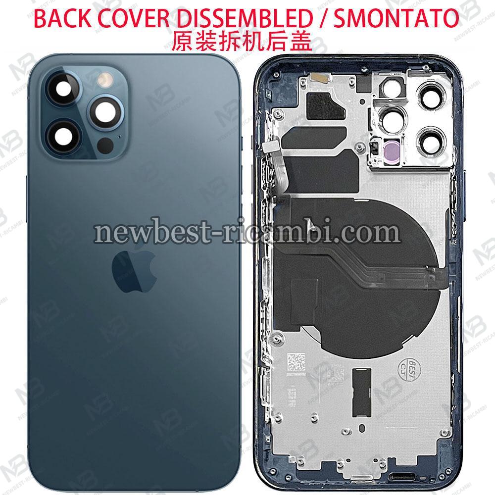 iPhone 12 Pro Back Cover + Frame + Flex Blue Disassembled Grade A (Refurbished)