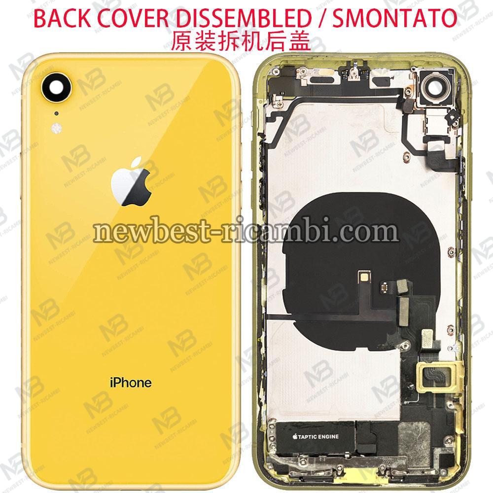 iPhone XR Back Cover + Frame + Full Flex Yellow Dissembled Grade B (Refurbished)
