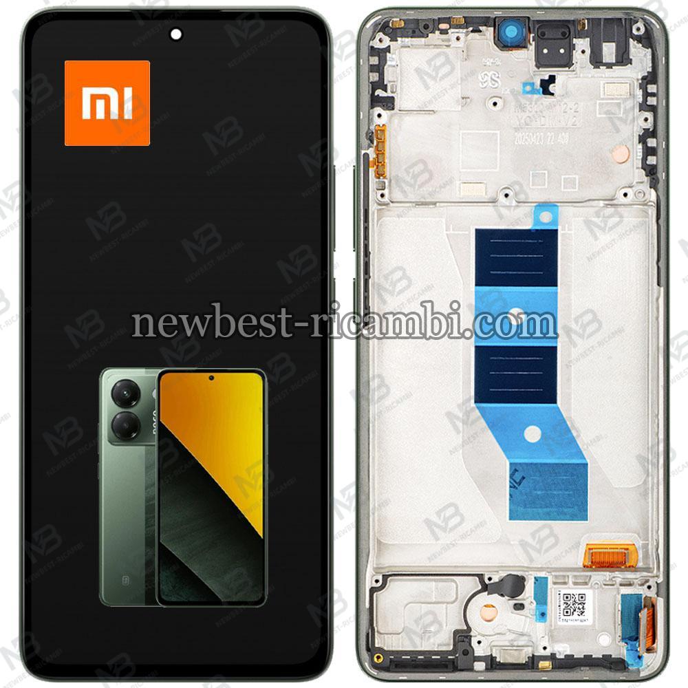 Xiaomi Poco M7 Pro 5G Touch + Lcd + Frame  Olive Twilight Service Pack