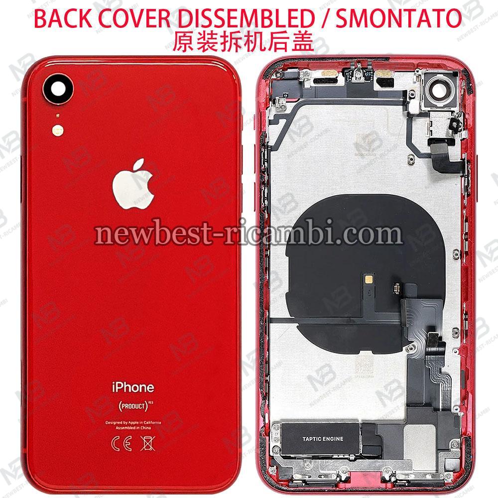 iPhone XR Back Cover + Frame + Full Flex Red Dissembled Grade A (Refurbished)