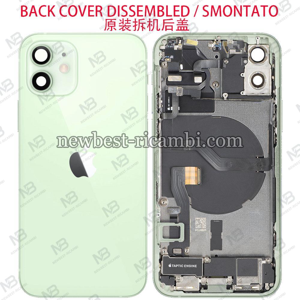 iPhone 12 Back Cover + Frame + Full Flex Green Dissemble Grade A Original