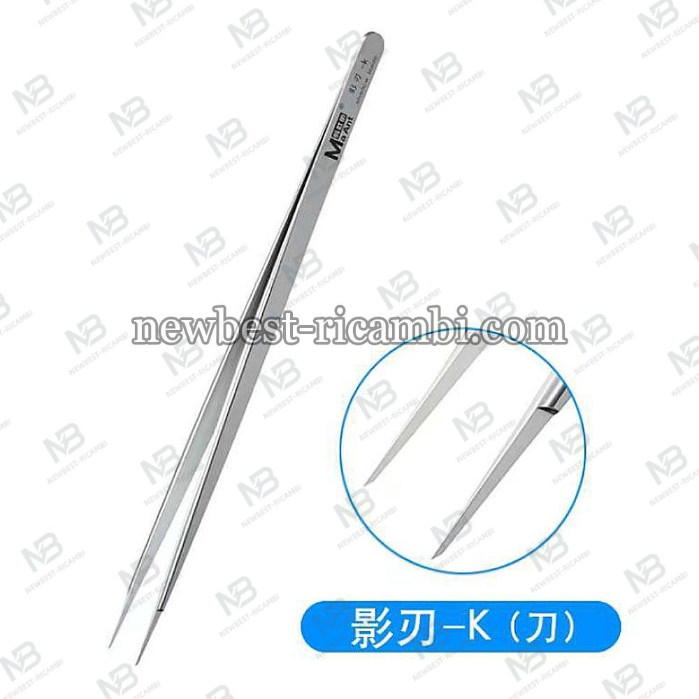 MAANT Shadow Blade-K Straight Stainless Steel Clamp