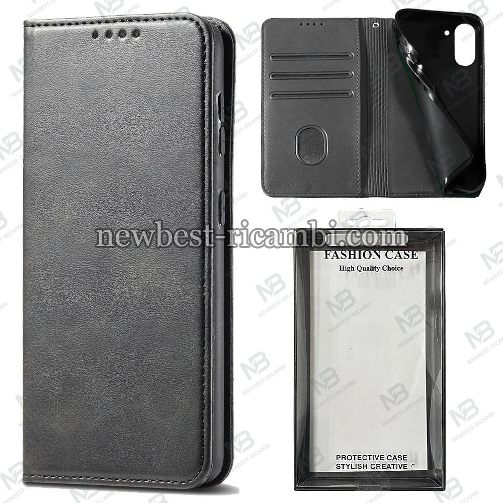 iPhone 17 Book Case Eco Leather Black In Blister