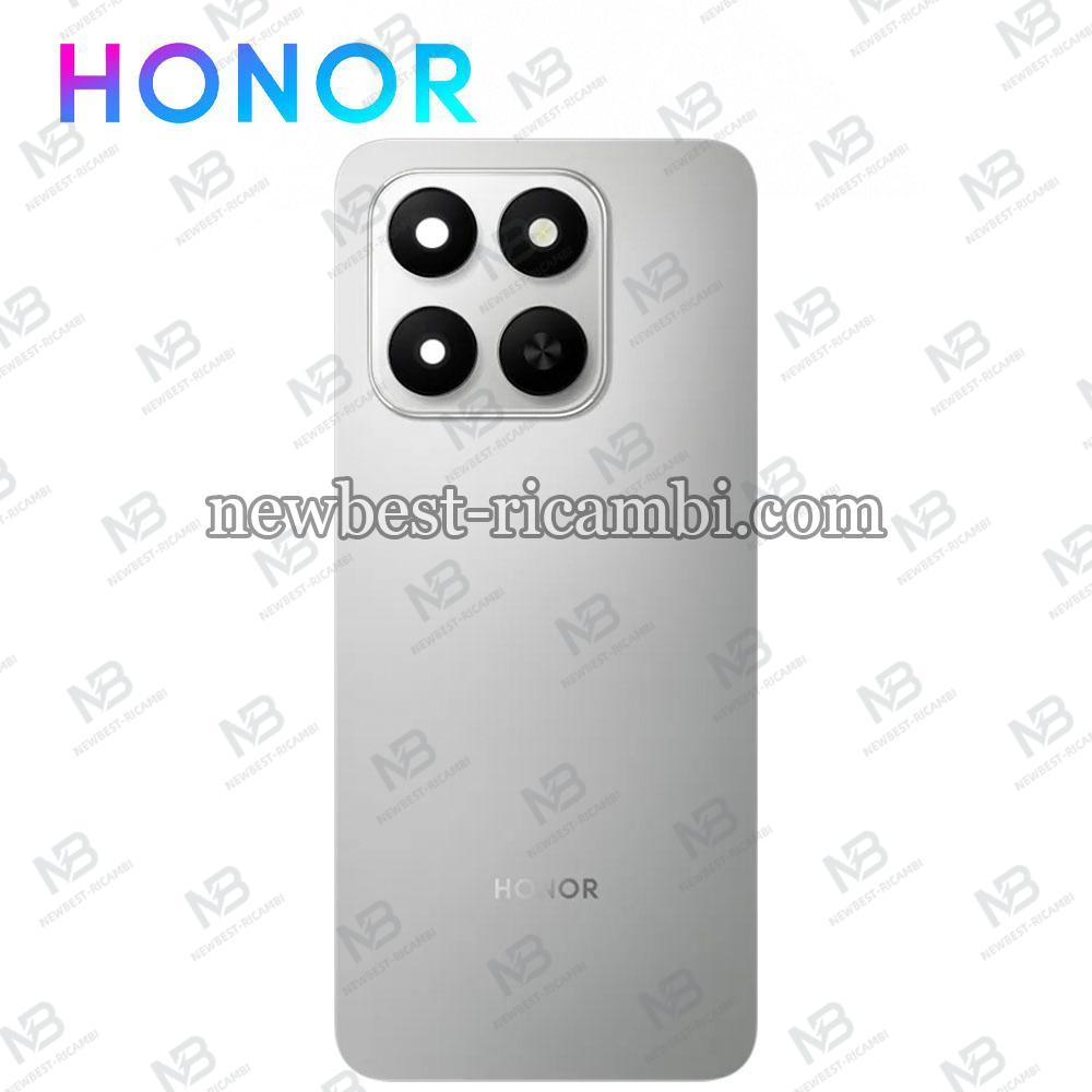 Honor 400 Smart 5G Back Cover + Camera Glass Silver Service Pack