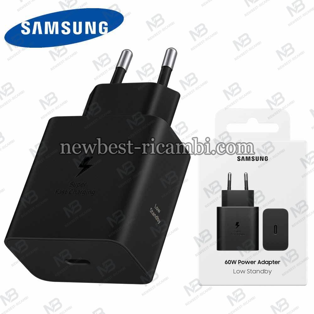 ​Wall Charger Samsung 60W 3A 1 x USB-C Black EP-T6010NBEGWW in Blister