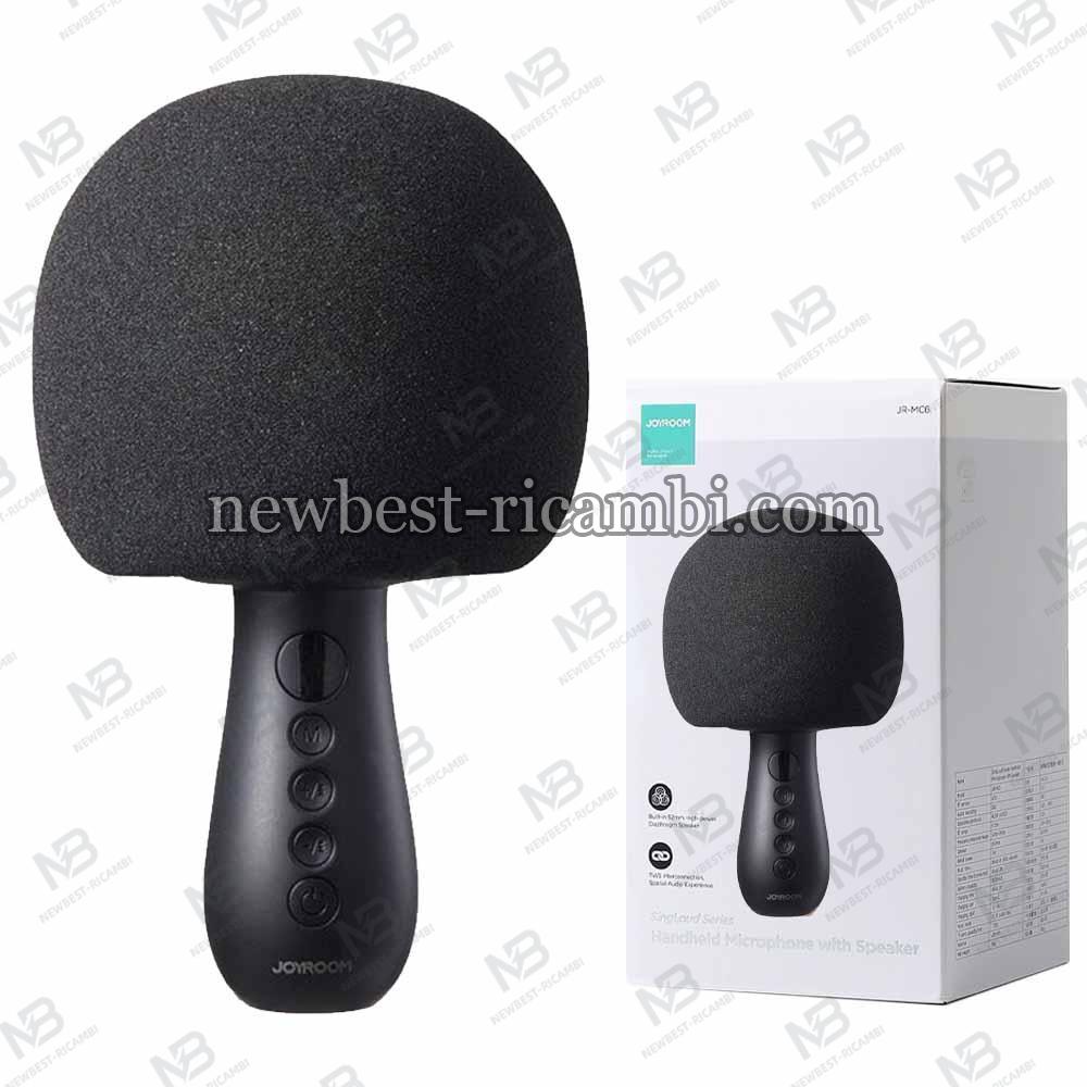 Bluetooth Microphone Joyroom JR-MC6 Karaoke Black in Blister