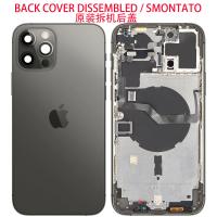 iPhone 12 Pro Max Back Cover + Frame Black Disassembled Grade A Original