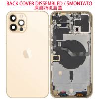 iPhone 12 Pro Max Back Cover + Frame Gold Disassembled Grade A Original