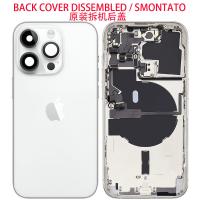 iPhone 14 Pro Back Cover + Frame White / Silver Disassembled Grade A Original