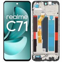 Realme C71 (RMX5303) Touch + Lcd + Frame Black