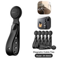 Cable Organizer Joyroom JR-ZS422 Magnetic 6-Pack Black in Blister