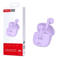 TRANYOO Wireless Earphones Bluetooth T-M27 Purple In Blister