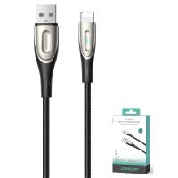 USB-A to Lightning Cable Joyroom SA27-AL3 / SA27-AC3 3A Fast Charging Data Cable 1.2m Black in Blister