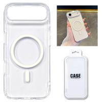 Crystal Clear TPU with Magnetic Case iPhone 17 Air Transparent In Blister