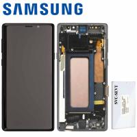 Samsung Galaxy Note 9 N960f Touch + Lcd + Frame Black Assembled Service Pack