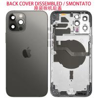 iPhone 12 Pro Max Back Cover + Frame + Flex Black Disassembled Grade A (Refurbished)