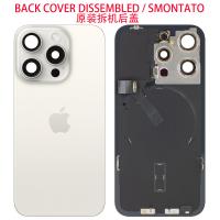 iPhone 15 Pro Back Cover + Wireless Charge + Flex White Disassembled Grade B (Refurbished)