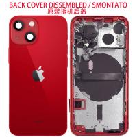 iPhone 13 Mini Back Cover + Frame + Flex Red Dissembled Grade Original