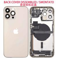 iPhone 13 Pro Max Back Cover + Frame + Full Flex Gold Dissembled Grade A Original