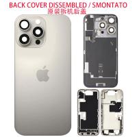 iPhone 16 Pro Back Cover + Middle Frame + Flex Natural Disassembled Grade A Original