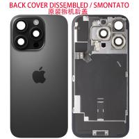 iPhone 16 Pro Back Cover + Frame Full Flex Black Dissembled Grade A Original