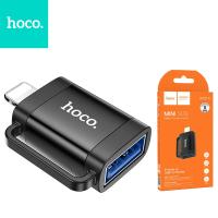 Adapter OTG Lightning to USB A Hoco UA31A Black In Blister