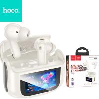 Wireless Earphones Hoco With Touch Screen TWS ANC ENC EQ21 Cloudy White