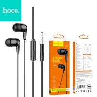 Wire Earphones Jack 3.5 mm Hoco M97 Black In Blister