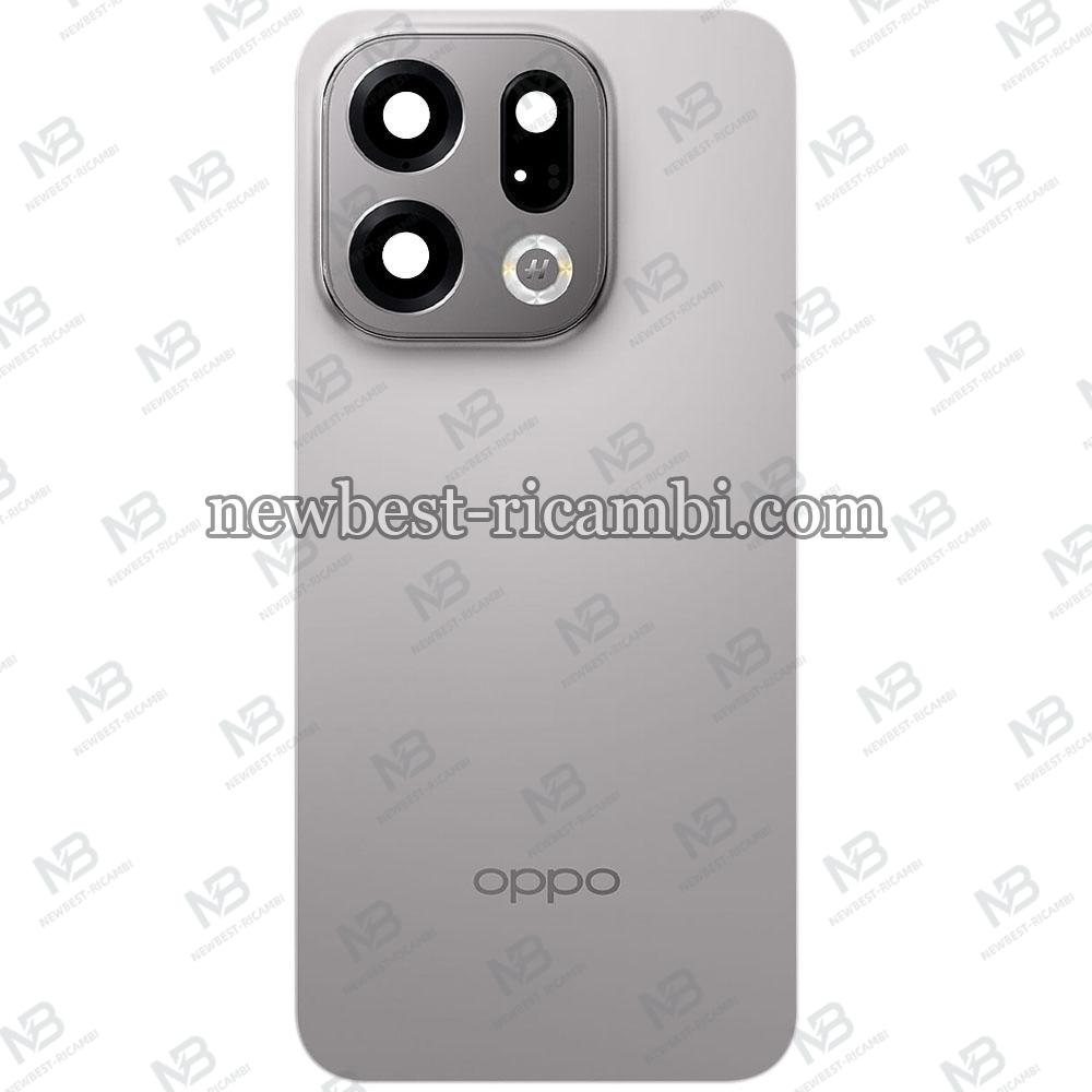 Oppo Find X9 5G (CPH2797) Back Cover + Camera Glass Gray