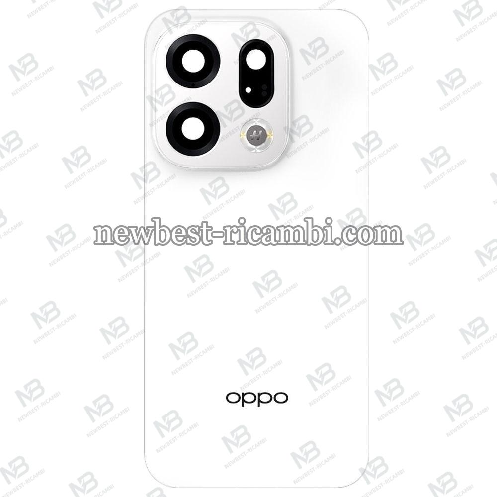 Oppo Find X9 5G (CPH2797) Back Cover + Camera Glass White Original