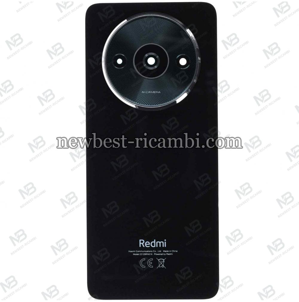 Xiaomi Redmi A3X 4G (24048RN6CG / 24048RN6CI) Back Cover + Camera Glass Black Original