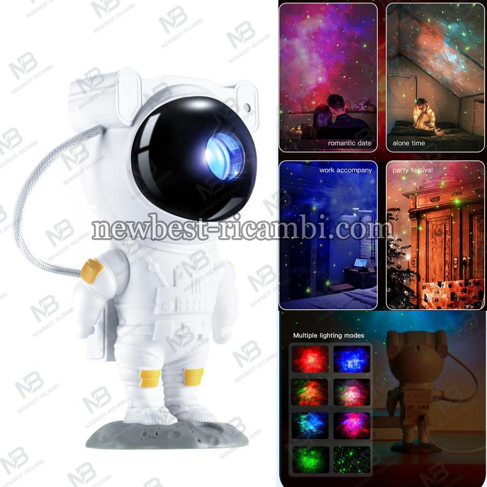 XO Lamp Astronaut Star Projector CF1 White In Blister