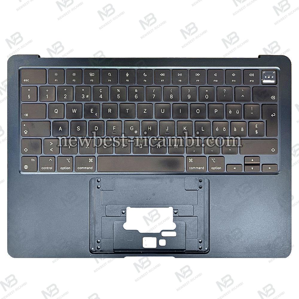 Macbook Air 13" (2022) M2 A2681 EMC 4074 Keyboard + Frame Blue Grade A Unknown Layout Original