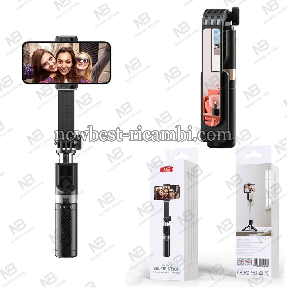 XO Tripod Stand SS10 With Mirror Bluetooth Black In Blister