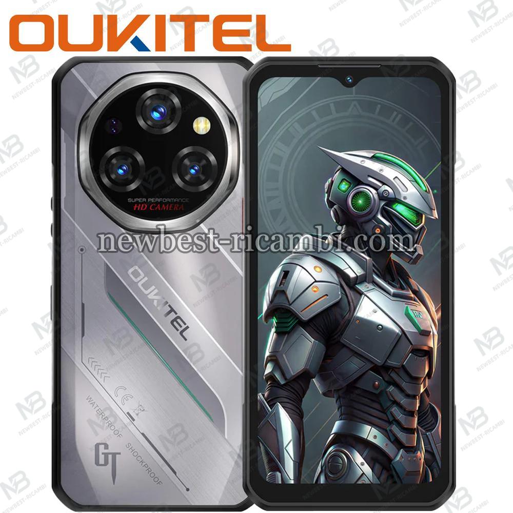 Oukitel WP62 5G Rugged Phone 6.6-inch 11000mAh Battery 108MP Android 15 with NFC 8+16/256GB Silver In Blister