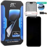 iPhone 16 Plus Touch + Lcd + Frame Black JK Hard Oled Removable IC
