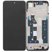 Moto G35 5G Touch + Lcd + Frame Black Original