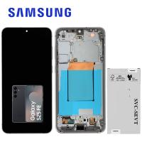 Samsung Galaxy S25 FE S731 Touch + Lcd + Frame Black Assembled Service Pack
