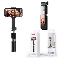 XO Tripod Stand SS10 With Mirror Bluetooth Black In Blister