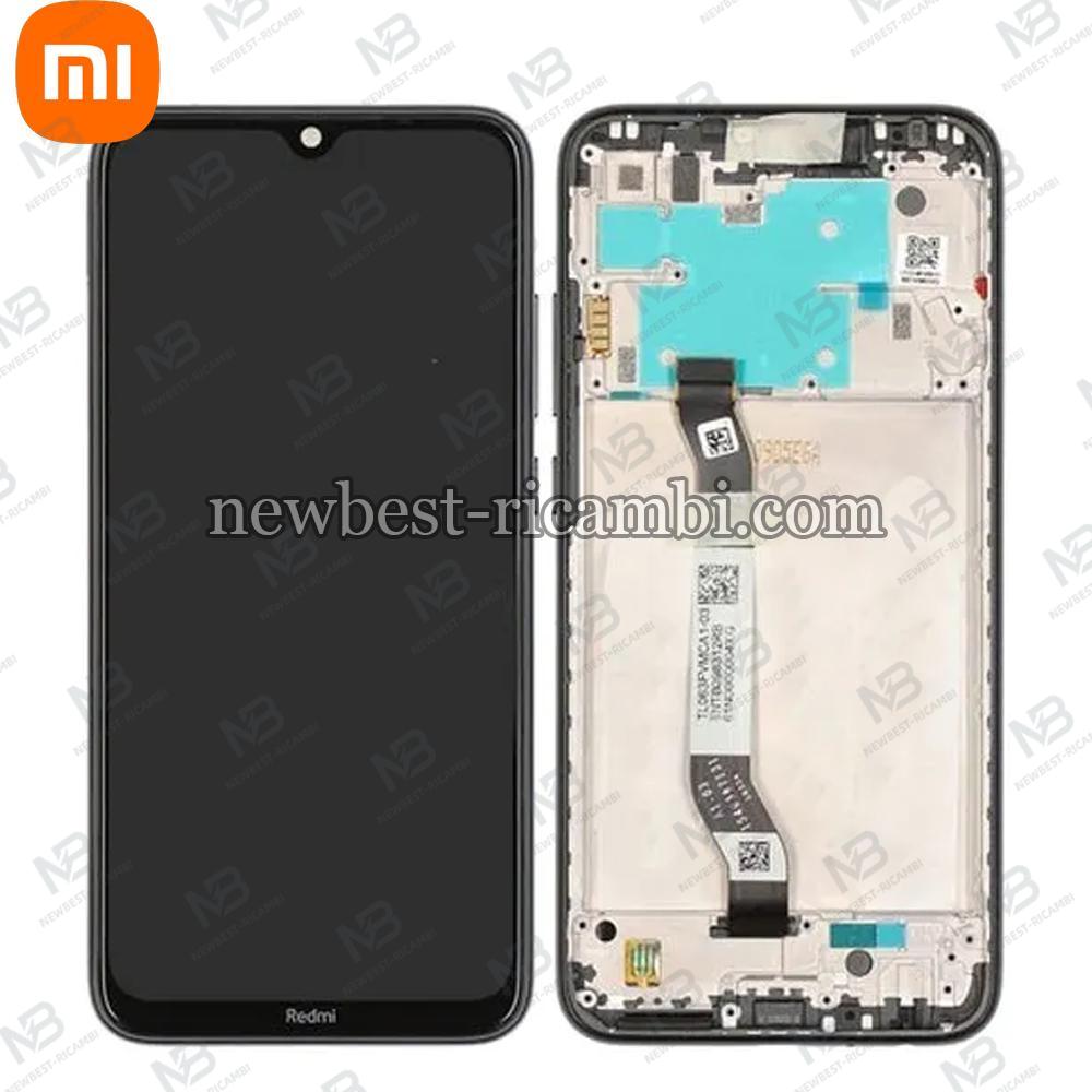 Xiaomi Redmi Note 8 / Note 8 2021 Touch + Lcd + Frame Black Service Pack