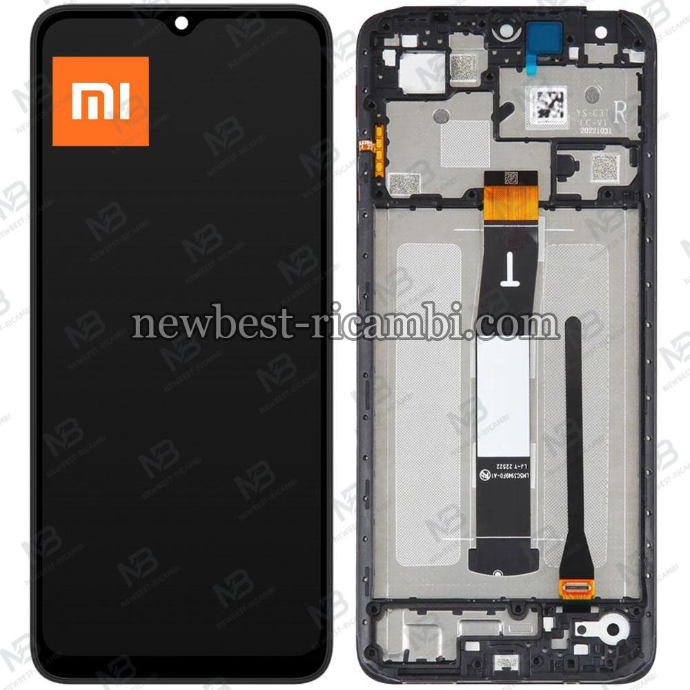 Xiaomi Redmi 12C (22126RN91Y)  Touch+Lcd+Frame Black Service Pack