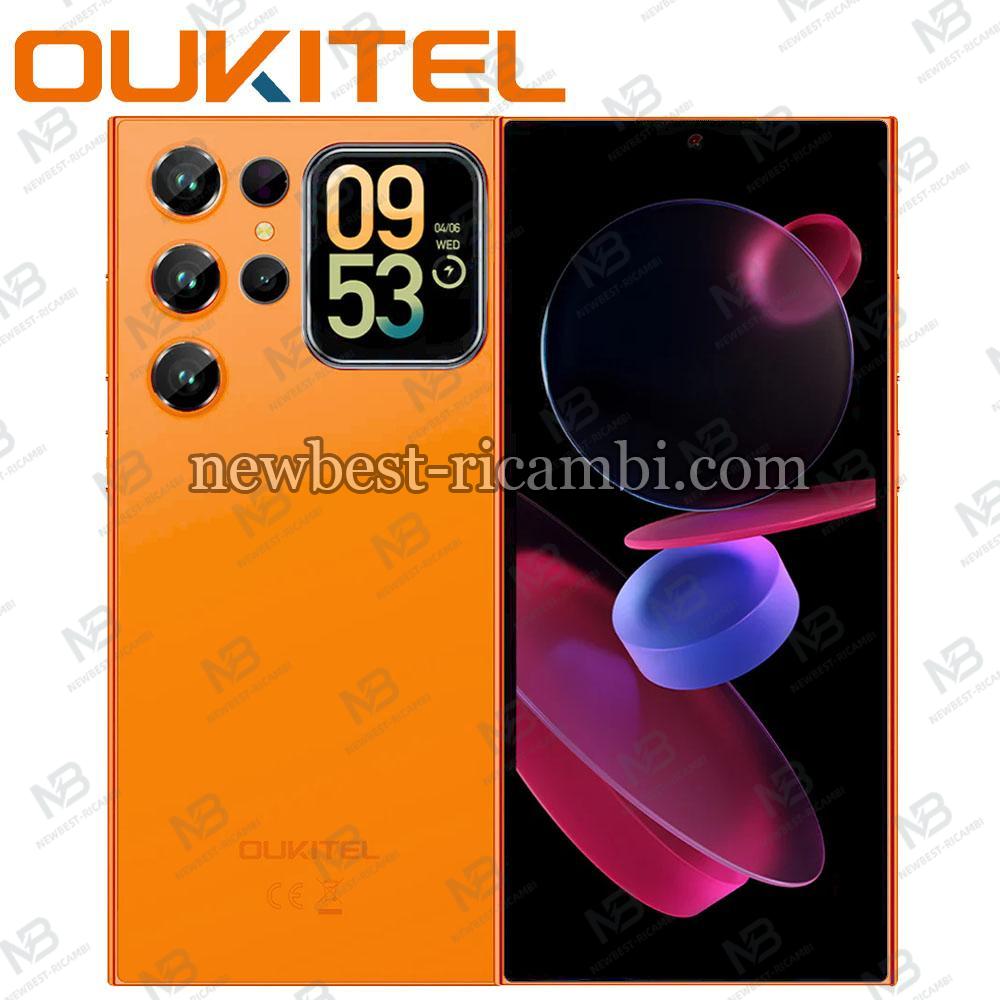 Oukitel C62 6.88-inch 5150mAh Battery 9.5mm Ultra-thin Body SmartPhone 4+12/128GB Orange In Blister