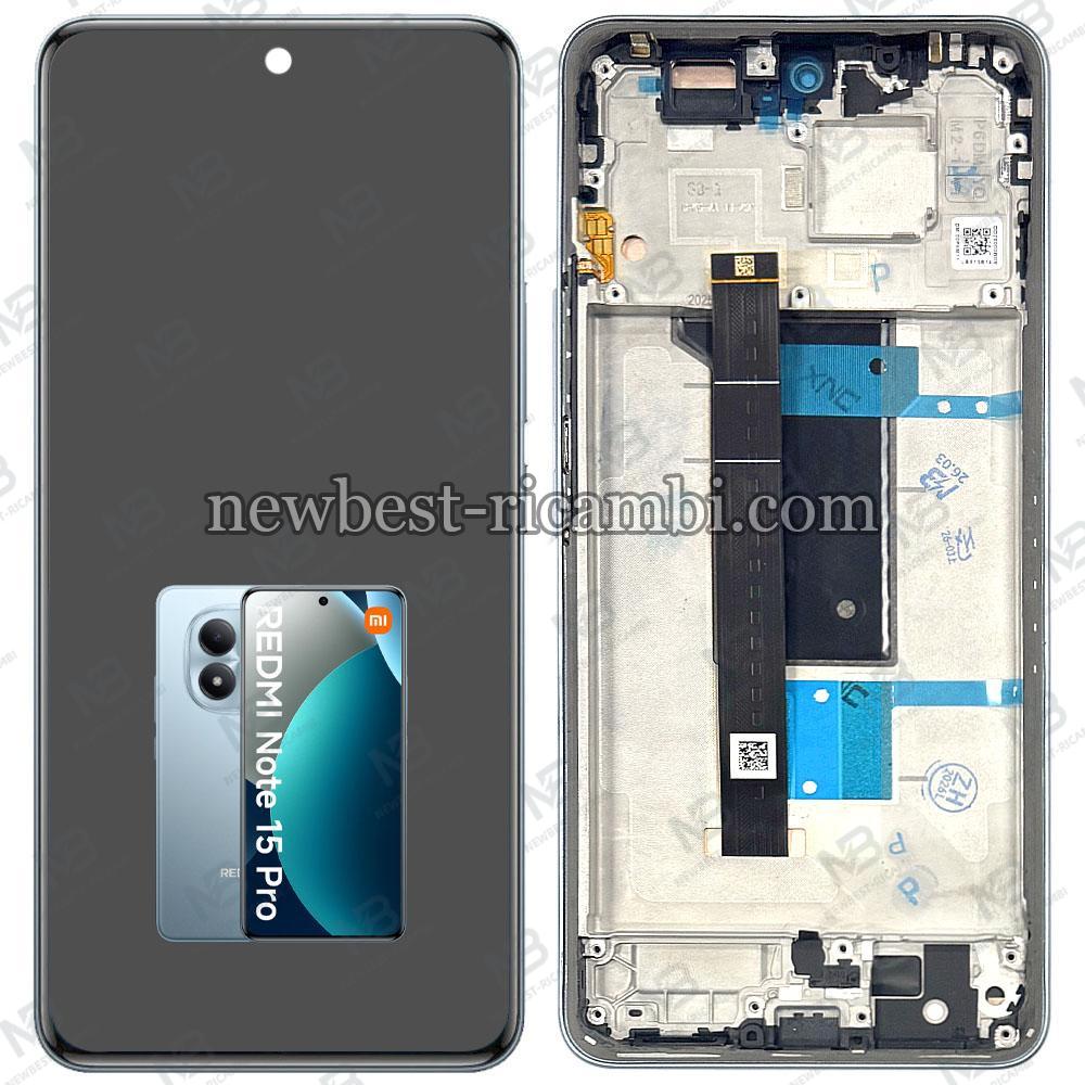 Redmi Note 15 Pro 4G (2025) 25100RA69G Touch + Lcd + Frame Blue Original