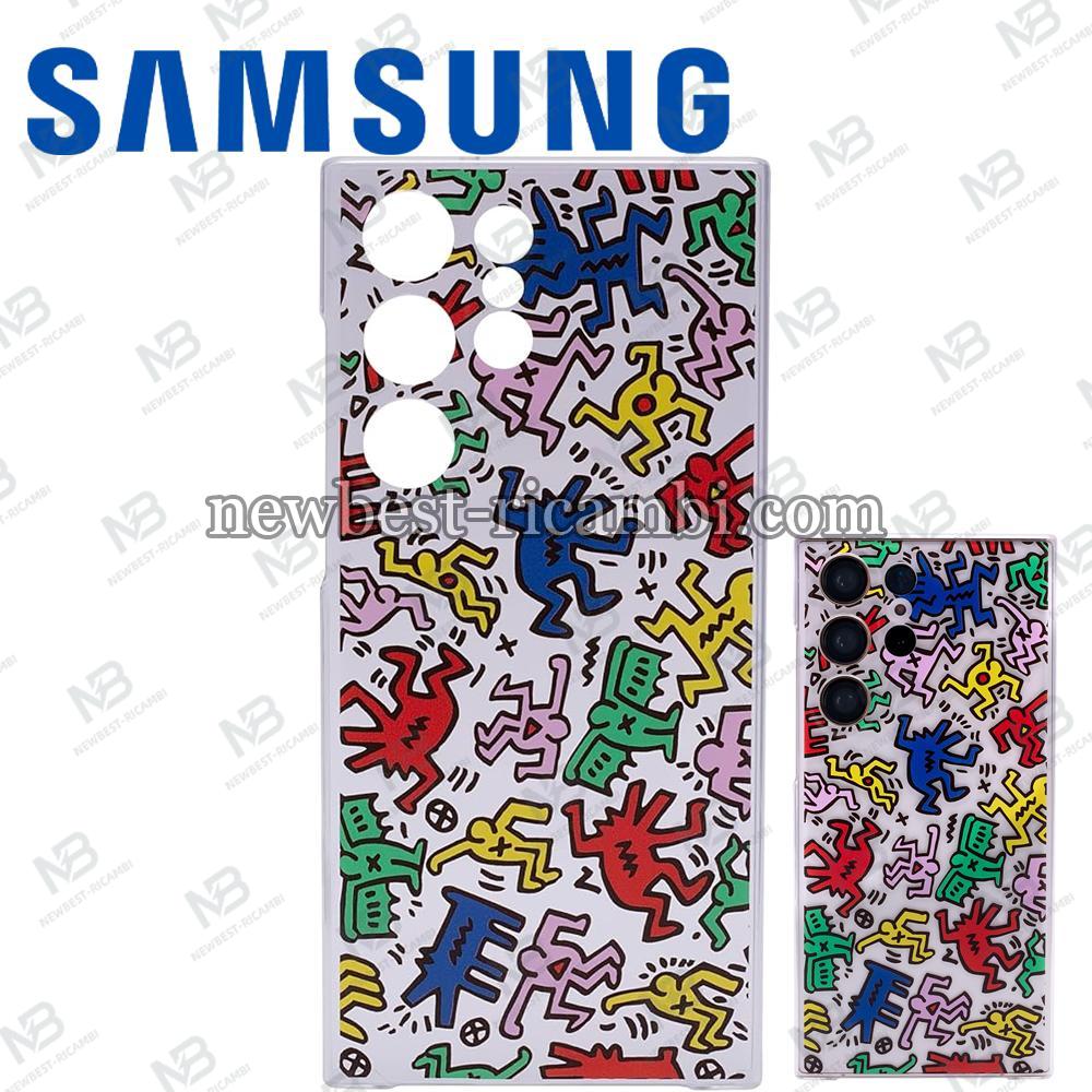Samsung Keith Haring Colors Cover For Galaxy S23 Ultra s918 In Blister