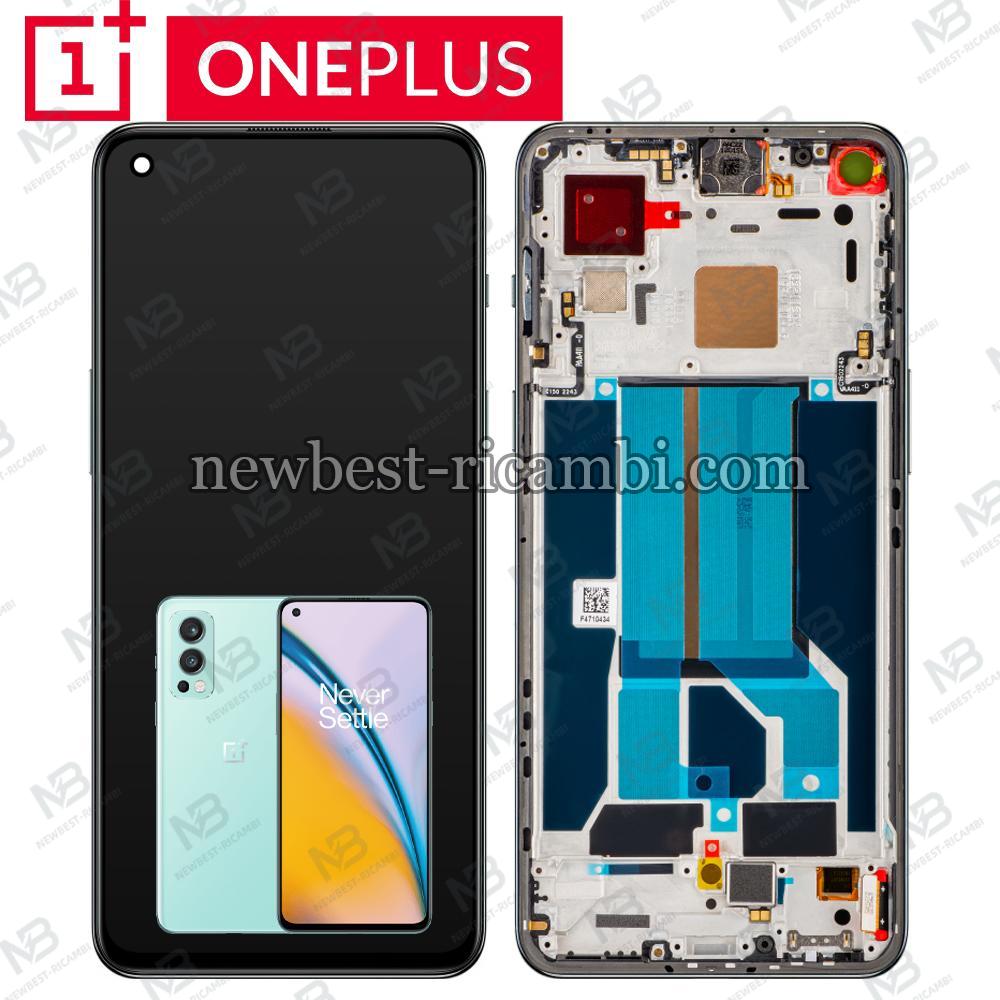 OnePlus Nord 2 5G Touch + Lcd + Frame Green Service Pack