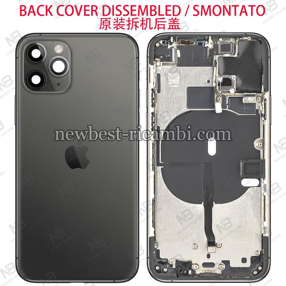 iPhone 11 Pro Back Cover + Frame + Flex Black Dissembled Grade A Original